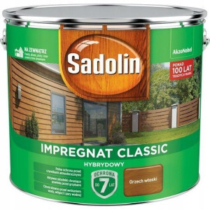 Sadolin Classic Impregnat Orzech Włoski 9l