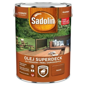 Sadolin Olej Do Drewna Superdeck Mahoń 2,5l