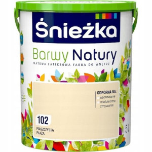 Śnieżka Barwy Natury 102 piaszczysta plaża 2,5L