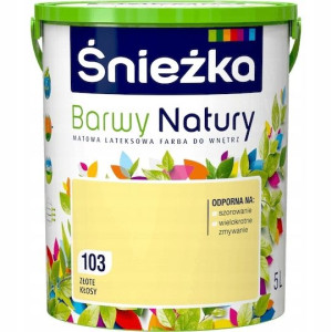 Śnieżka Barwy Natury 103 złote kłosy 5L