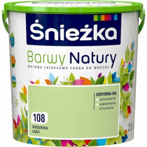 Śnieżka Barwy Natury 108 wiosenna łąka 5L