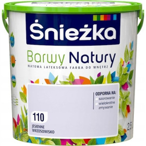 Śnieżka Barwy Natury 110 jesienne wrzosowisko 2,5L