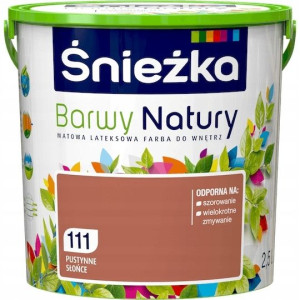 Śnieżka Barwy Natury 111 pustynne słońce 2,5L