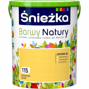 Śnieżka Barwy Natury 115 słoneczny blask 5L
