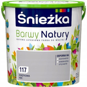 Śnieżka Barwy Natury 117 księżycowa noc 2,5L