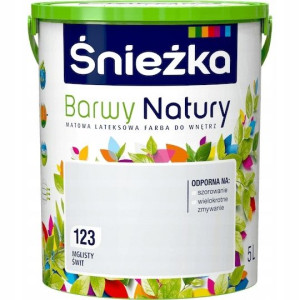 Śnieżka Barwy Natury 123 mglisty świt 5L