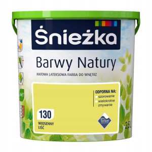 Śnieżka Barwy Natury 130 wiosenny liść 5L