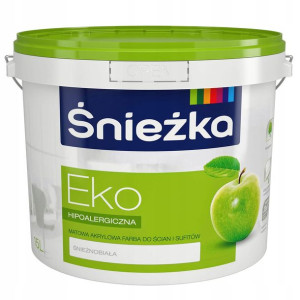 Śnieżka Eko Emulsja Akrylowa Śnieżnobiała 3l