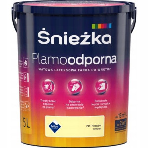 Śnieżka Plamoodporna P21 finezyjna 2,5L