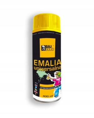 Spray Czarny Połysk 400ml Farba W Spray