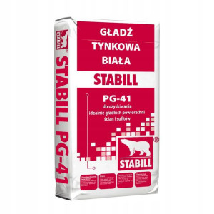 Stabill Gładź Gipsowa Biała Pg-41 20 kg