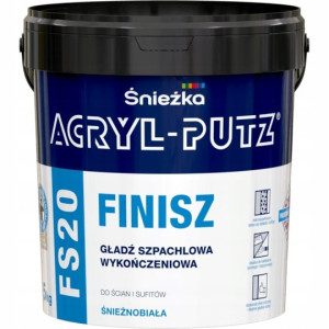 Szpachla Śnieżka Acryl-Putz Finisz FS20 8kg