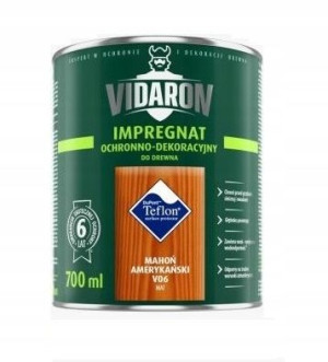 Vidaron Impregnat Dekoracyjny Mat 0,7l Kolory !!!