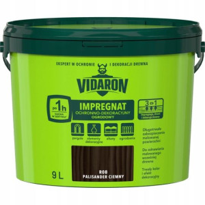 Vidaron Impregnat Ogrodowy Palisander Ciemny 4,5l