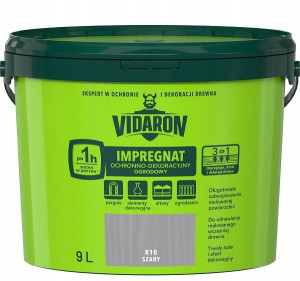 Vidaron Impregnat Ogrodowy R10 Szary 0,7l