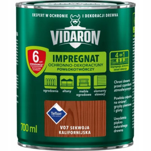 Vidaron Impregnat V07 Sekwoja Kalifornijska 9l