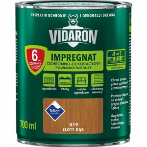 Vidaron Impregnat V19 Złoty Dąb 9l
