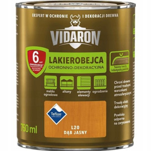 VIDARON Lakierobejca L20 dąb jasny 0,75L