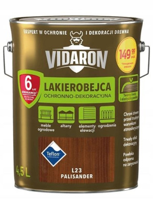 VIDARON Lakierobejca L23 palisander 4,5L