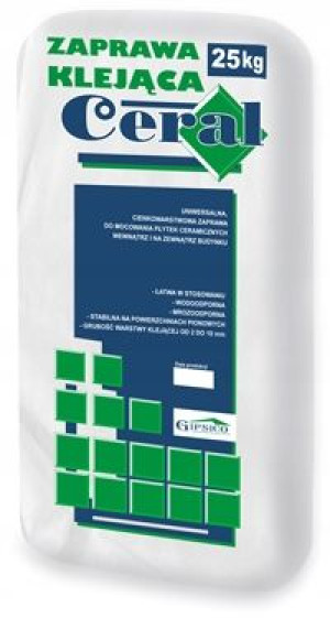 Zaprawa Klejąca Ceral Mrozoodporna 25kg