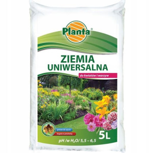 Ziemia Uniwersalna Do Warzyw Kwiatów Ziół 10l