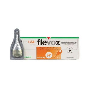 Vetoquinol Flevox 1,34 ml Roztwór Do Nakraplania Na Pchły I Kleszcze Dla Ps