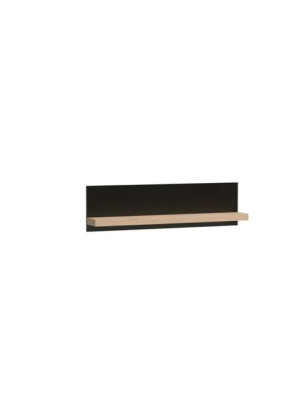Nowoczesna komoda artisan / czarny  CELI C4 lamele