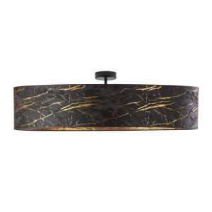 Nowoczesna Lampa Sufitowa Do Salonu 100 Cm Marmurowa Linda Marble