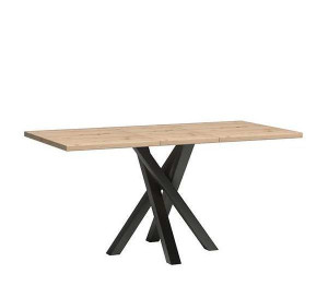 Nowoczesna stół artisan / czarny  CELI  lamele