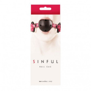 Knebel SINFUL BALL GAG PINK