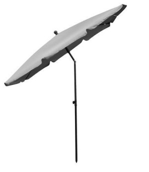 Parasol Ogrodowy Składany Szary