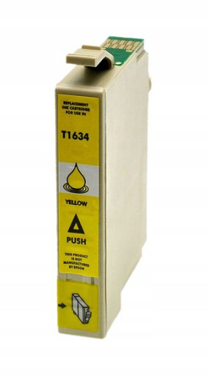 1x Tusz Epson T1634 T01634 Zamiennik 10ml Yellow