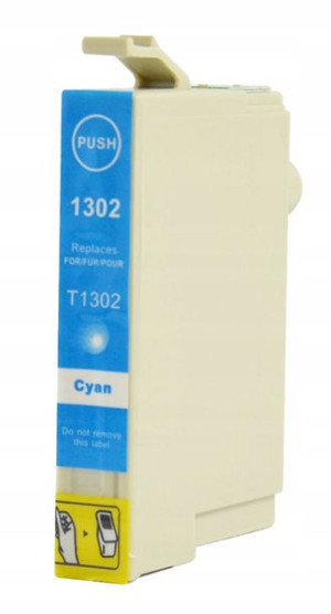 1x Tusz Epson T1302 T01302 Zamiennik 18ml Cyan