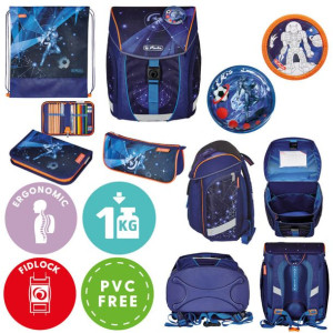Zestaw tornister FiloLight Plus Galaxy Game 6-9lat HERLITZ