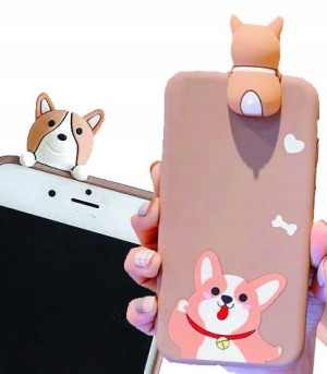 Etui case lalki wzory PIESEK 3D Xiaomi Note 11 4g