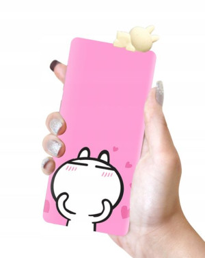 Etui case lalki wzory KRÓLIK 3D Xiaomi Note 11 4g
