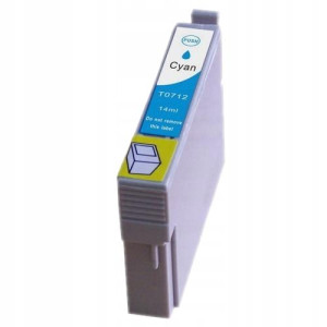 1x Epson T0712 T712 Stylus Sx400 Sx405 Sx410 Sx415