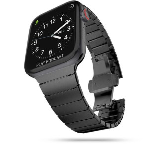 Tech-protect Linkband Apple Watch 4 / 5 / 6 / 7 / Se (42 / 44 / 45 Mm) Blac