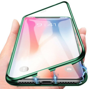 Etui Magnetyczne Front+Back do Apple iPhone 11 Pro (Zielone)
