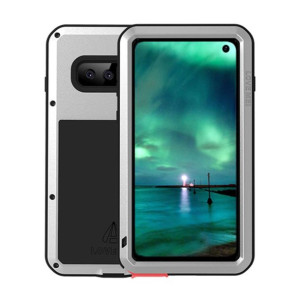 Etui Love Mei Powerful do Samsung Galaxy S10 (Srebrne)