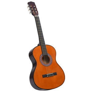 Gitara klasyczna dla początkujących, 3/4 (36"), lipa