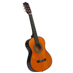 Gitara klasyczna dla początkujących i dzieci, 1/2, 34", lipa