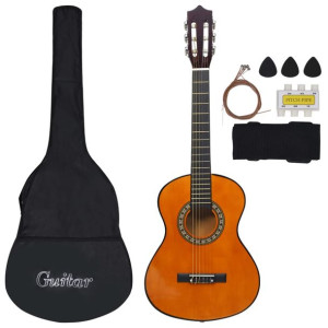 8-cz. zestaw do nauki gry na gitarze klasycznej, 1/2, 34"