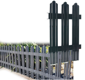 POLSKI MEGA PŁOTEK z PCV Wys 81cm GRAFITOWY, 1 panel