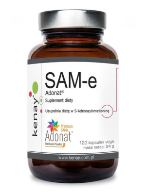 KENAY SAM-e S-Adenosyl-L-Methionine ADONAT® 120 kaps.