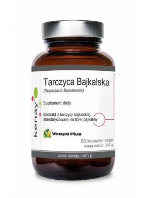 KENAY Tarczyca Bajkalska Scutellaria Baicalensis 60 kaps.
