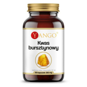 YANGO Kwas Bursztynowy 90 kaps.
