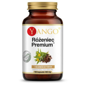 YANGO Różeniec Górski Premium 100 kaps.