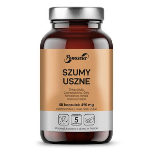 PANASEUS Szumy Uszne 50 kaps.
