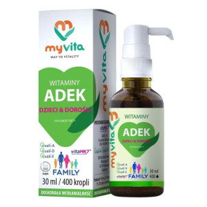 MYVITA Witamina ADEK Family W Kroplach 30 ml